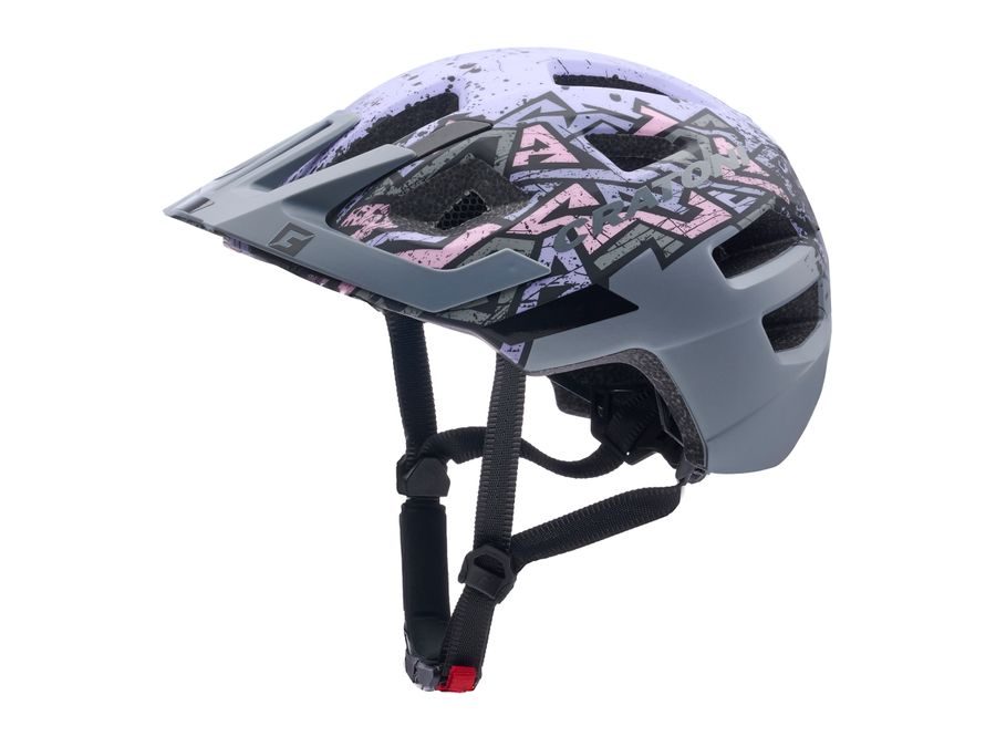 Dětská helma CRATONI Maxster Pro Wild-Lavender Matt - S-M (51-56 cm)