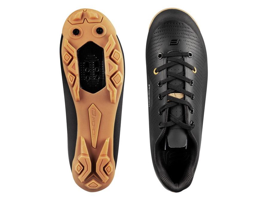 tretry FORCE PHANTOM GRAVEL, černo-hnědé