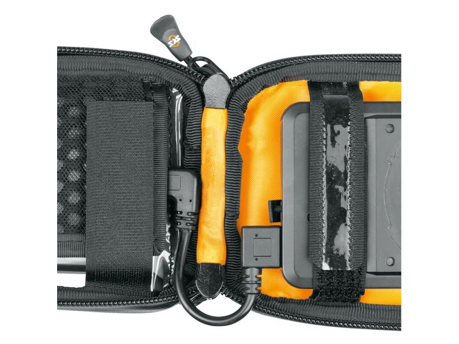 Držák telefonu v nepromokavém obalu s powerbankou Compit Set Držák + unit a powerbanka