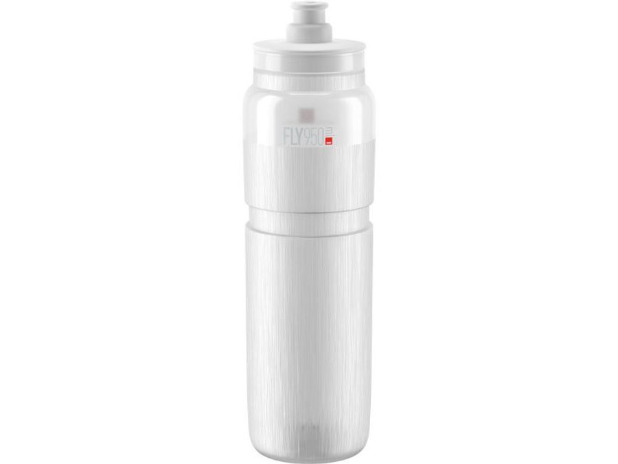 Láhev ELITE FLY TEX, čirá, bílé víčko