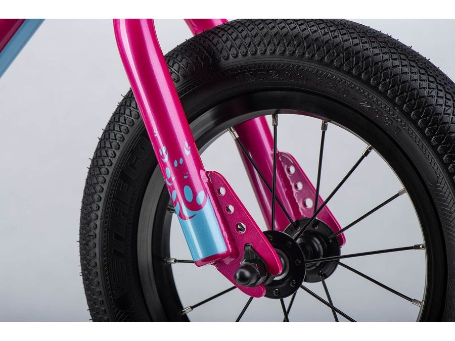 Dětské odrážedlo GHOST Powerkiddy 12 Baby Blue/Magenta Gloss