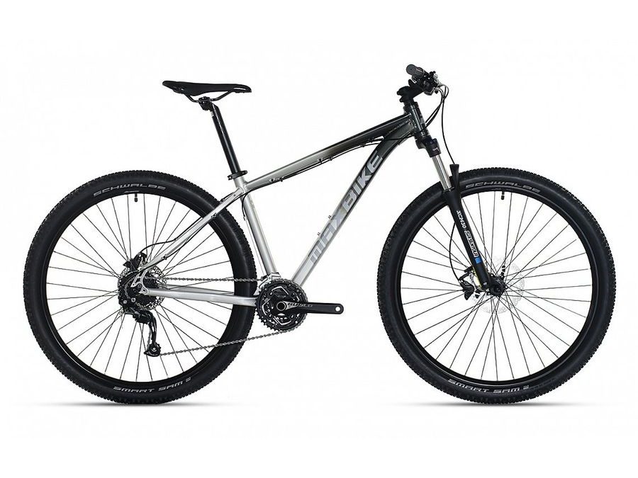 Pánské horské kolo MAXBIKE TAAL 29" Stříbrný 2025