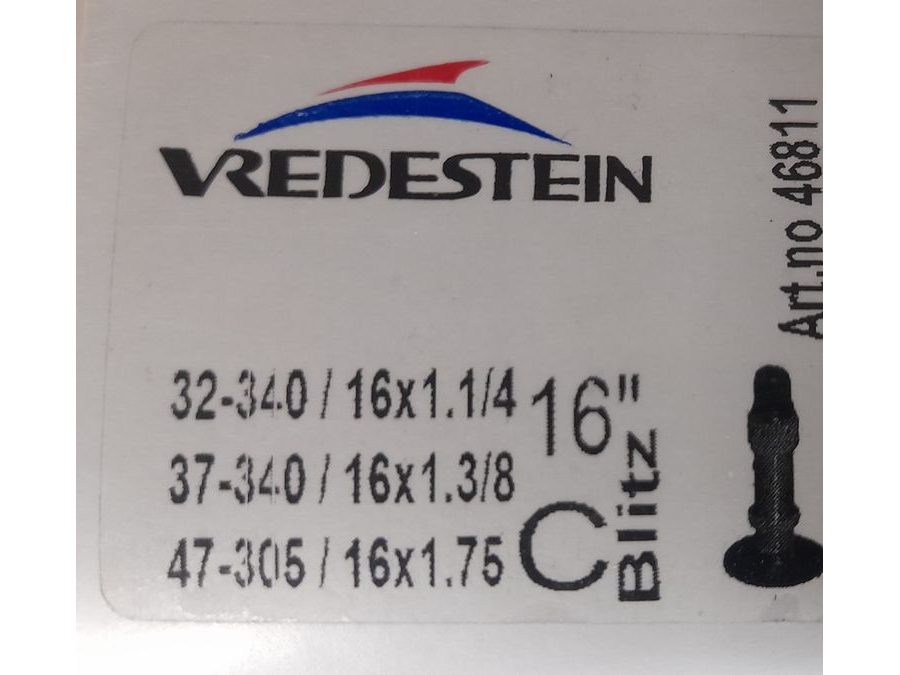 Duše Vredestein 16" DV ventil