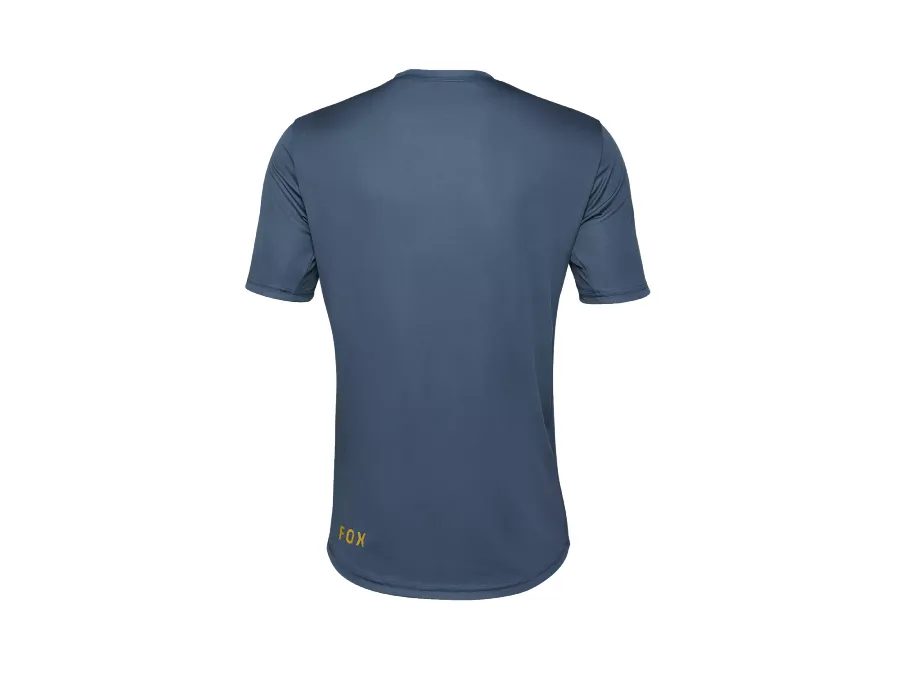 Pánský dres s krátkým rukávem Fox Ranger Ss Jersey Lab Head, Dark Vintage Blue