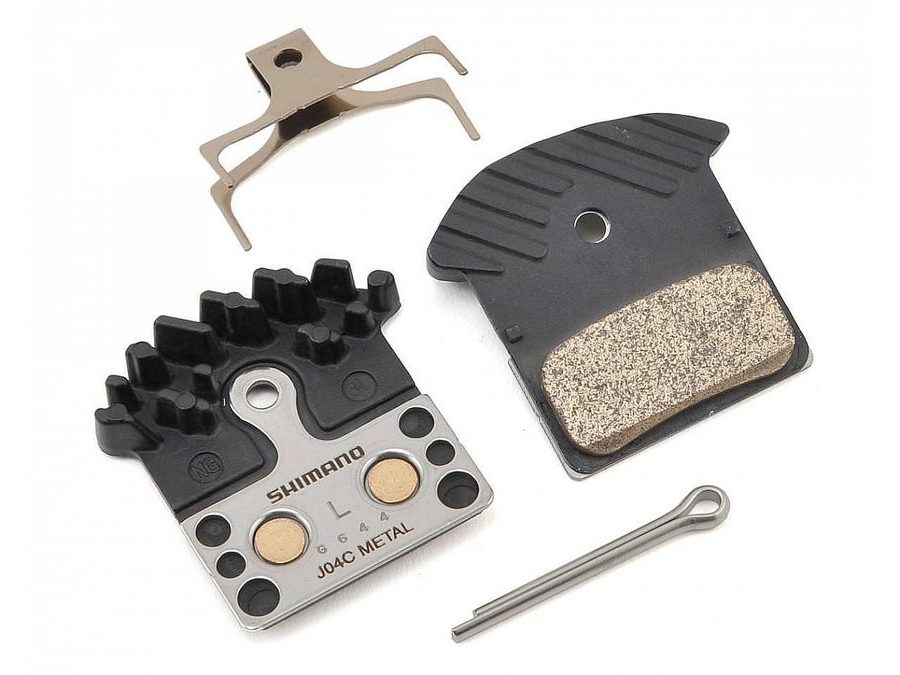 brzdové destičky SHIMANO J04C XTR,XT s chladičem