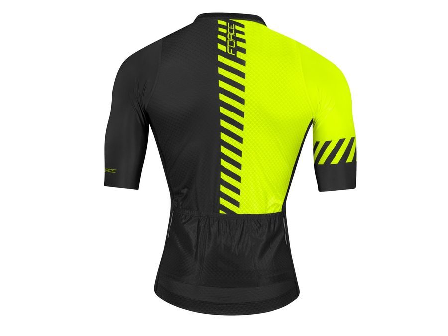 Dres s krátkým rukávem Force Fashion, černo-fluo