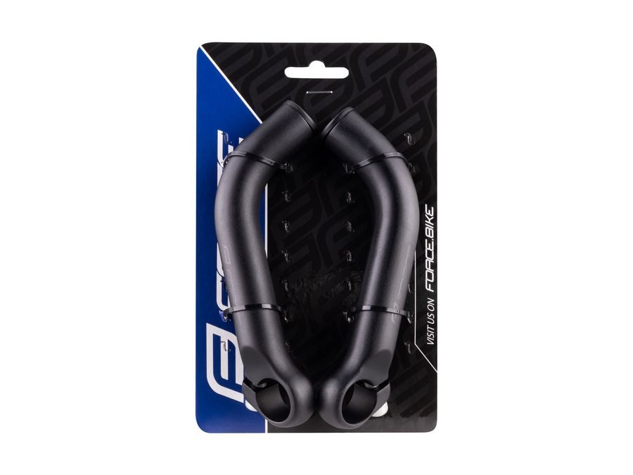 Rohy FORCE B4.5 14,5 cm Al, černé matné