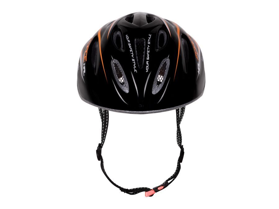 Helma FORCE HAL, černo-oranžovo-bílá