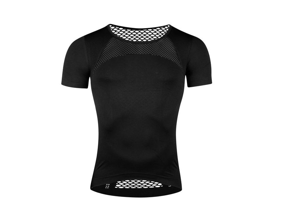 Funkční triko FORCE SUMMER krátký rukáv, černé