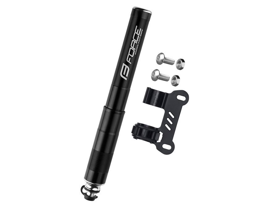 Rámová hustilka FORCE HOSE 2.0 - 22cm, s hadičkou, černá