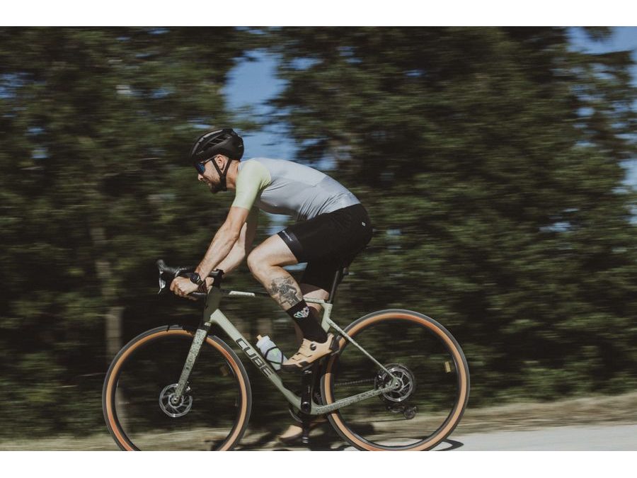 Dlouhé ponožky FORCE IN HEART, černé