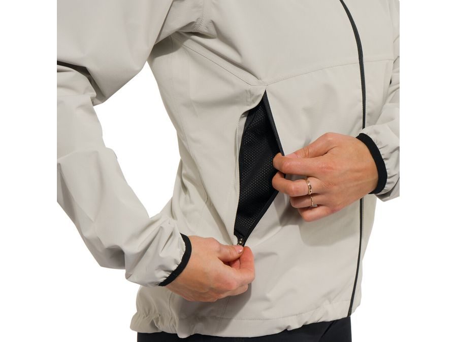 Dámská nepromokavá bunda HORSEFEATHERS Onyx, silver birch