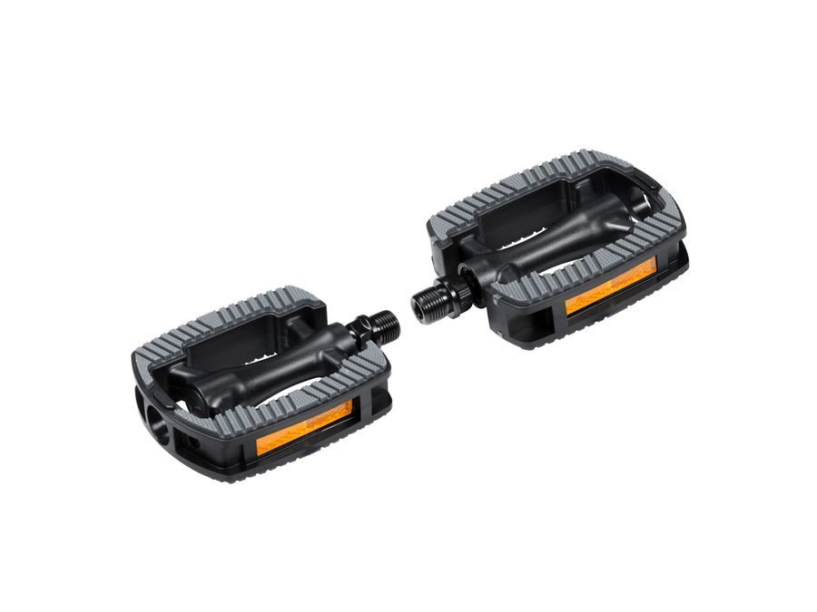 Pedály Force BULK plast kuličková ložiska, černé