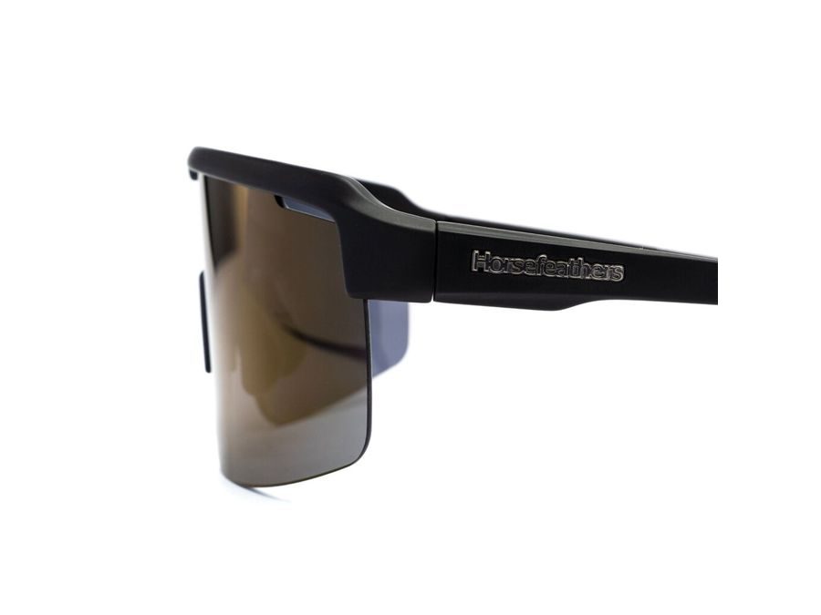 Brýle HORSEFEATHERS Scorpio, matt black-mirror green