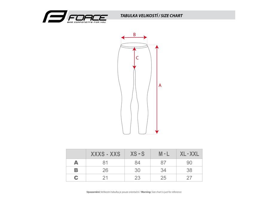 Funkční kalhoty FORCE GRIM, černé