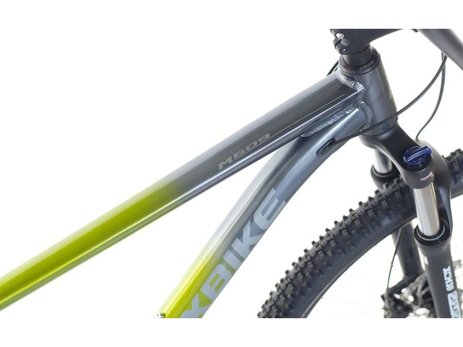 Pánské horské kolo MAXBIKE Malawi 29" černo/zelené 2025