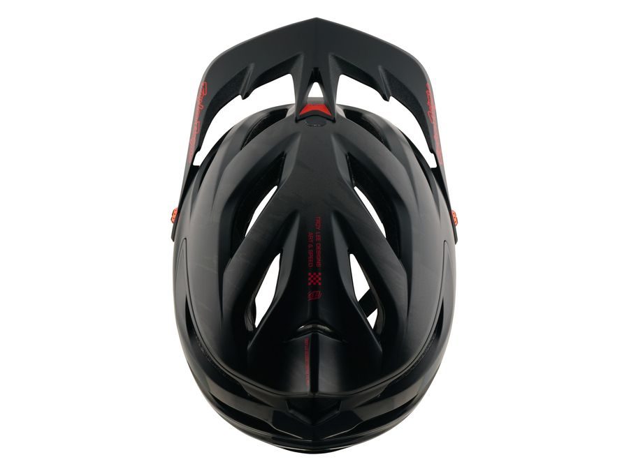 Helma Troy Lee Designs A3 HALO ALPINE BLACK 2025