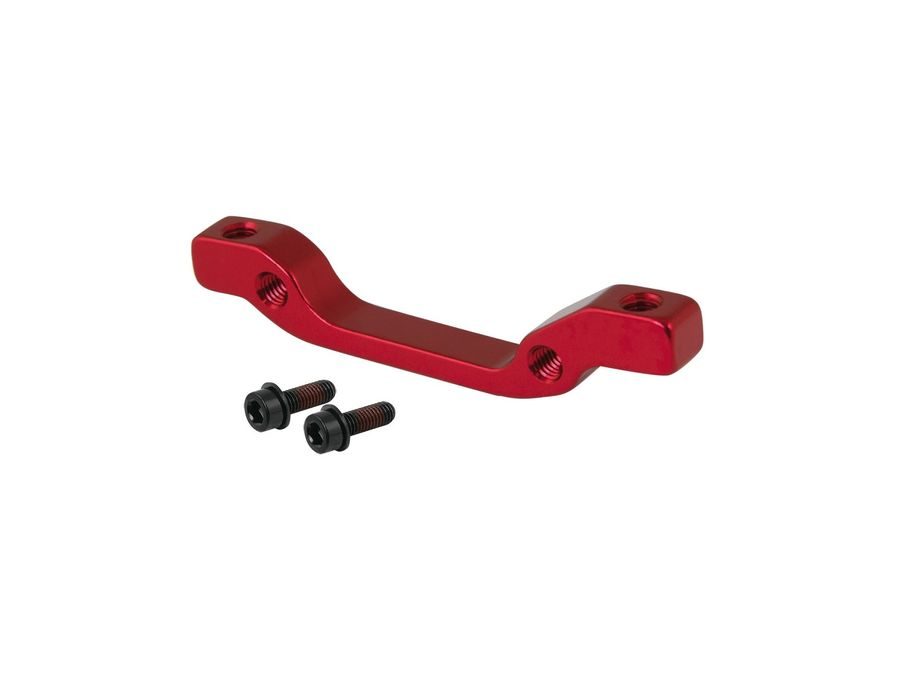 Brzdový adaptér přední Force POST/ STAND 160mm, červený