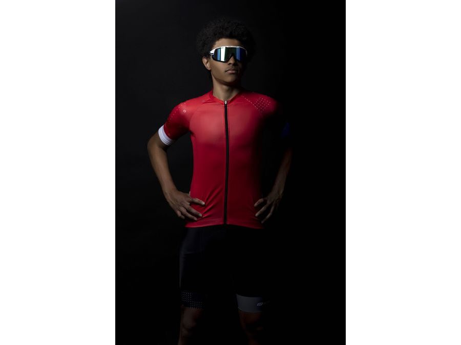 Pánský dres s krátkým rukávem FORCE GAME, červený