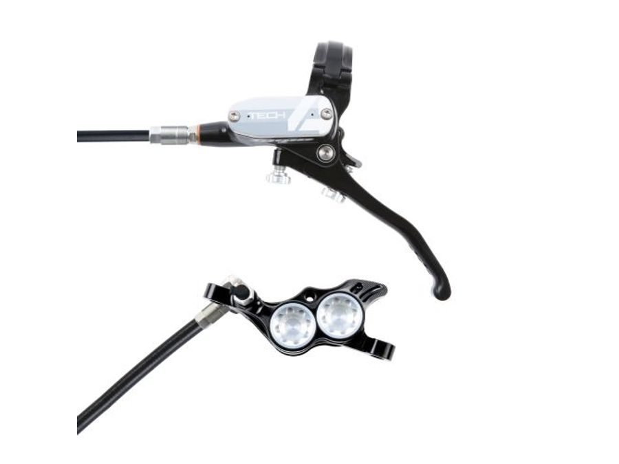 Kotoučová brzda Hope Tech 4 E4 černá/stříbrná