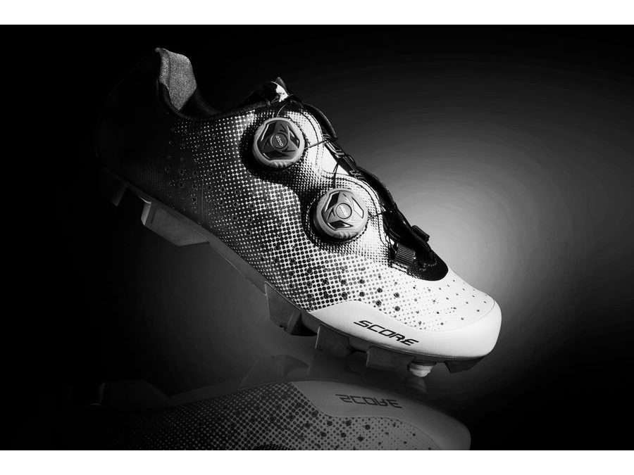 tretry FORCE MTB SCORE, bílo-černé