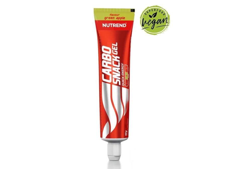 CARBOSNACK gel, tuba, zelené jablko, box, 1ks x50g