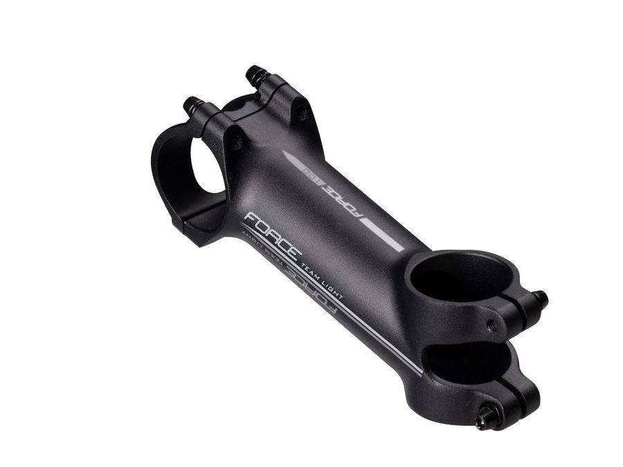 Představec FORCE TEAM light 31,8/100mm, 17°Al, černý mat