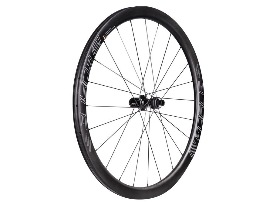 Zadní silniční kolo FORCE TEAM SP KARBON DISC CAMPA 40 plášťové