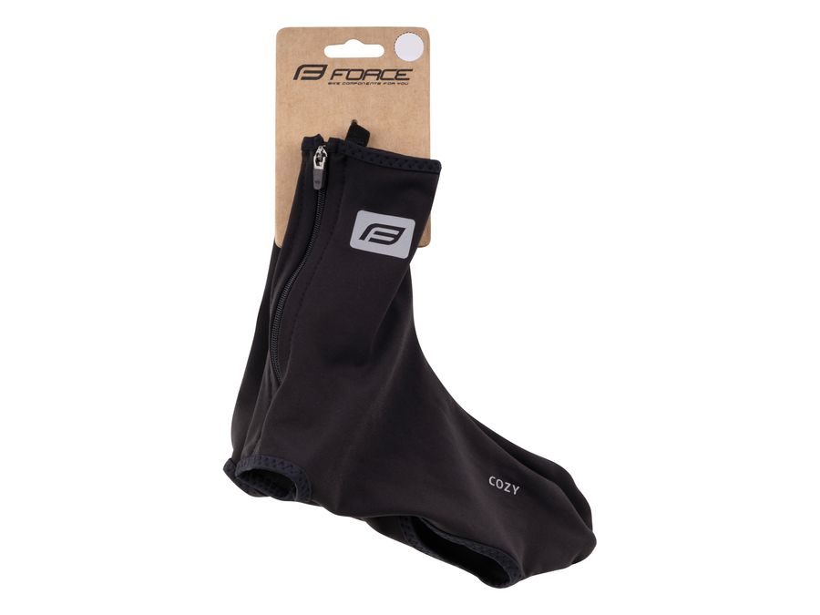 Návleky treter FORCE COZY ROAD, černé