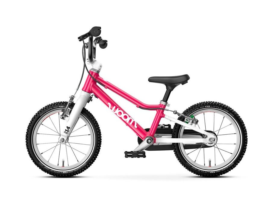 Dětské kolo Woom 2 GO 14" - Hot pink ( růžová ) 2025