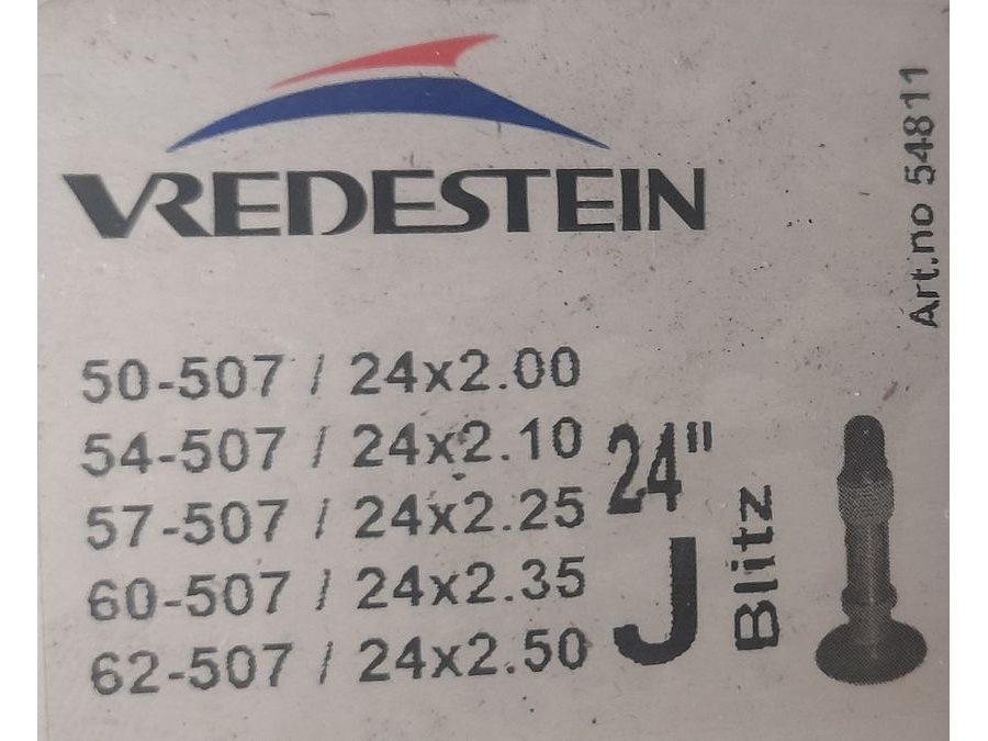 Duše Vredestein 24" DV ventil