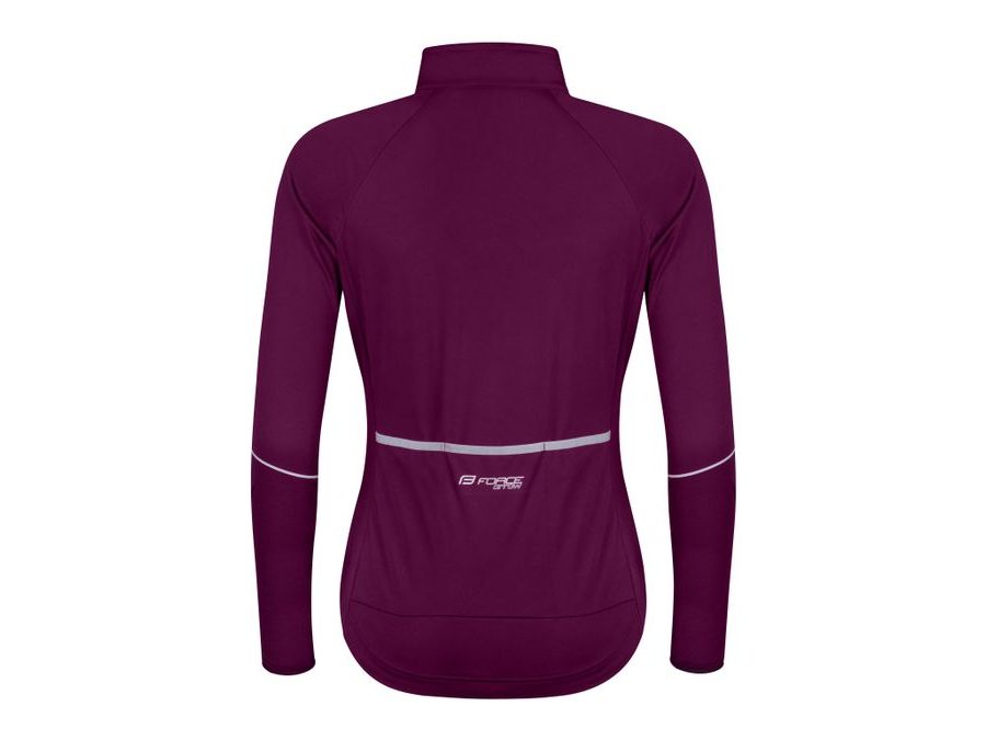 Dámská bunda FORCE ARROW LADY softshell, fialová