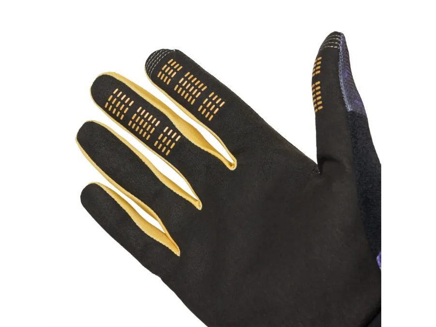 Letní dlouhoprsté rukavice FOX Ranger Glove Image Print, plum purple