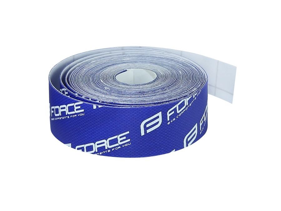 Ráfková vložka FORCE lepící 19mm x 10m, modrá