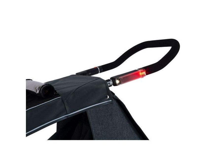 Odpružený vozík za kolo CROOZER KID FOR 2 PLUS Vaaya GRAPHITE BLUE 2020 2v1