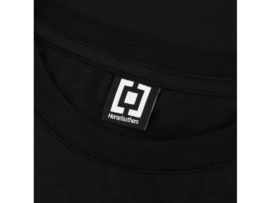 Pánské funkční triko/dres s krátkým rukávem HORSEFEATHERS Rooter, black