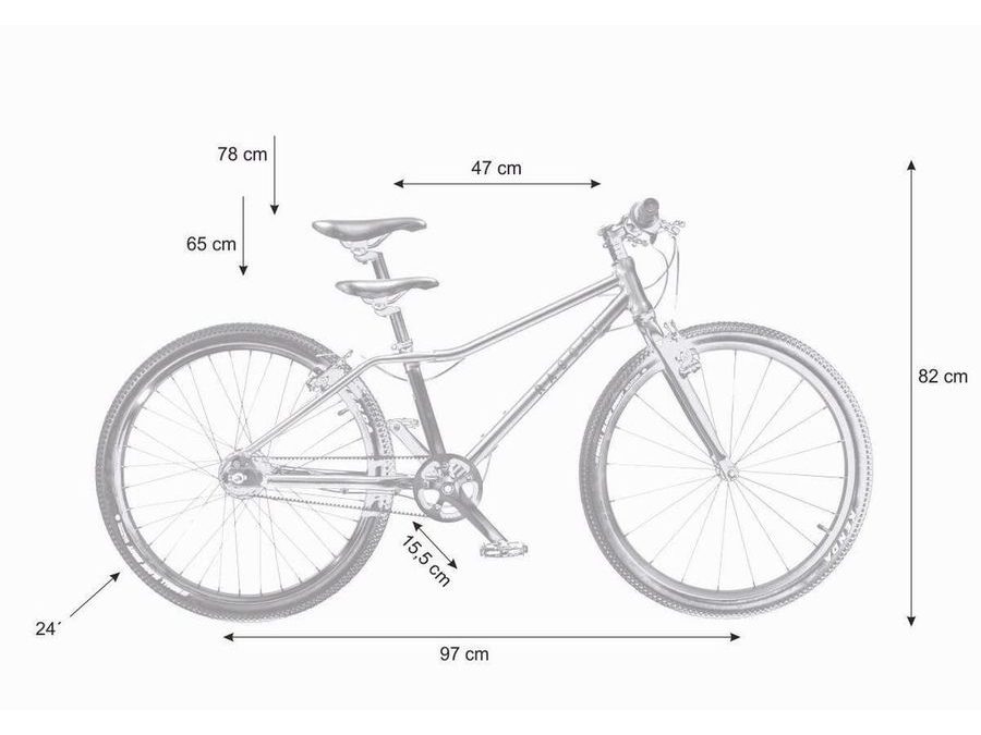 Dětské kolo Rascal 24" - Raspberry/Růžová 2024