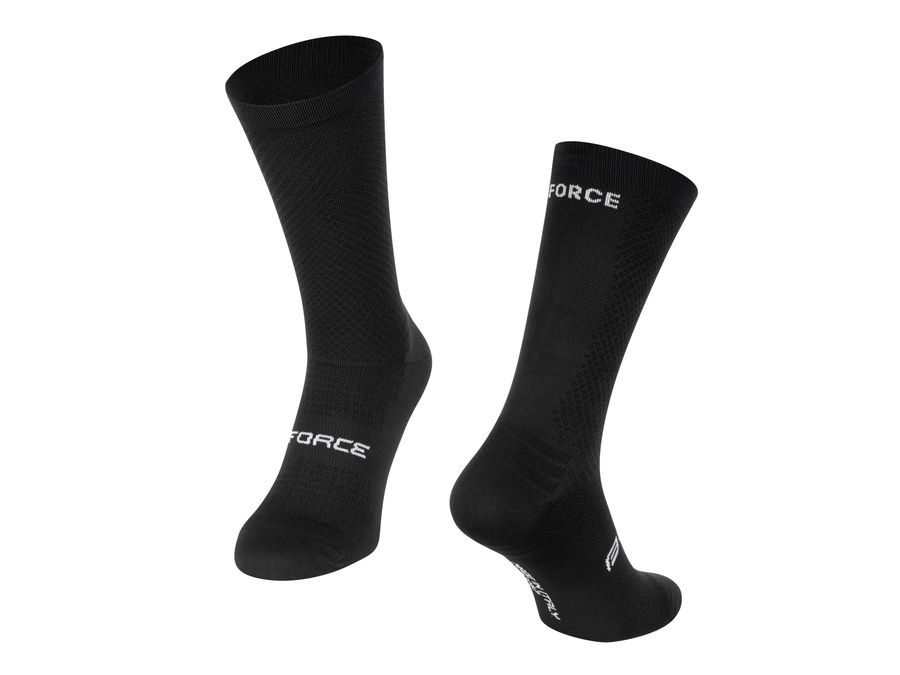 Dlouhé ponožky FORCE VERDONE, černé