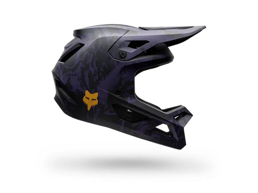 Integrální helma FOX Rampage Image Print Helmet, plum purple