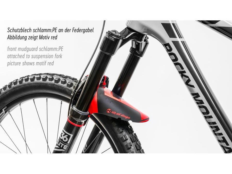 Blatník Riesel Schlamm:PE Stickerbomb ultra black