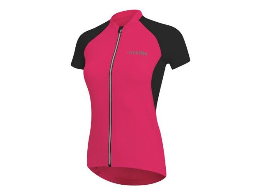Dámský dres s krátkým rukávem RH+ Spirit W Jersey, rouge red-white-black