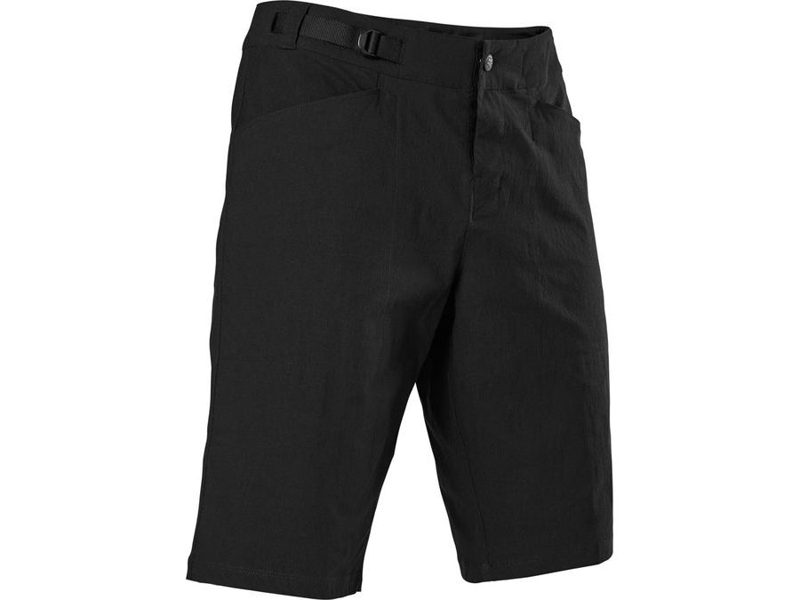 Pánské kraťasy do pasu s odnímatelnou vložkou FOX Ranger Lite Short, Black