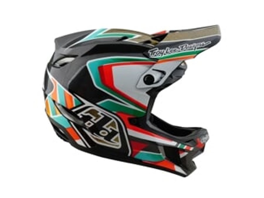 Integrální helma Troy Lee Designs D4 CARBON FRAMES BLACK/GOLD 2025