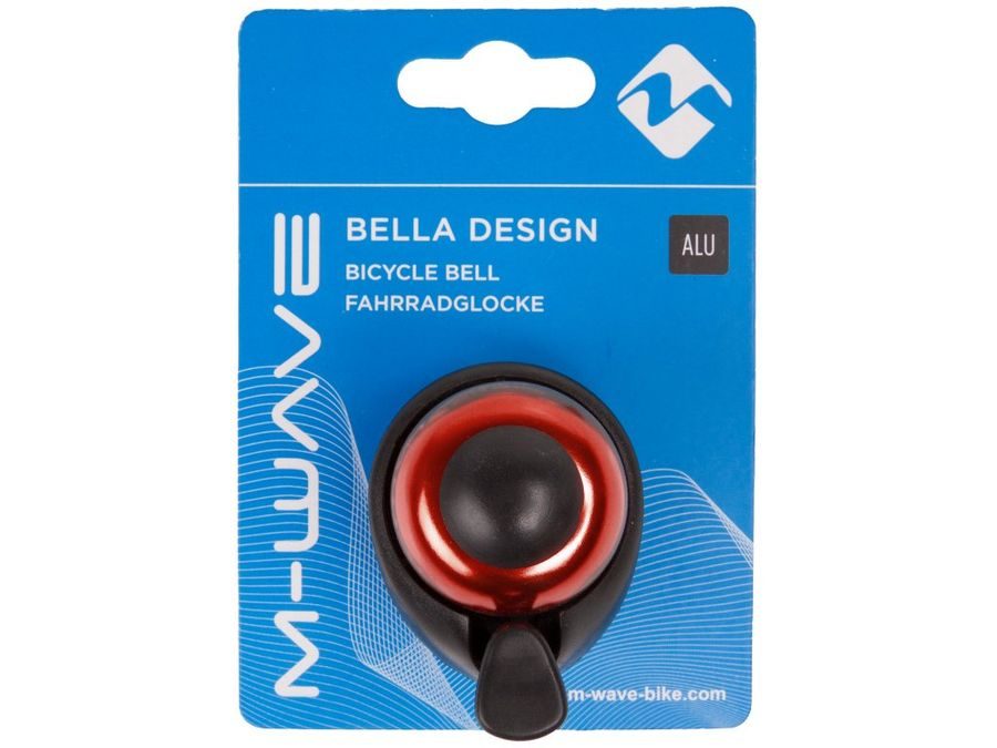 Zvonek M-Wave Bella červený