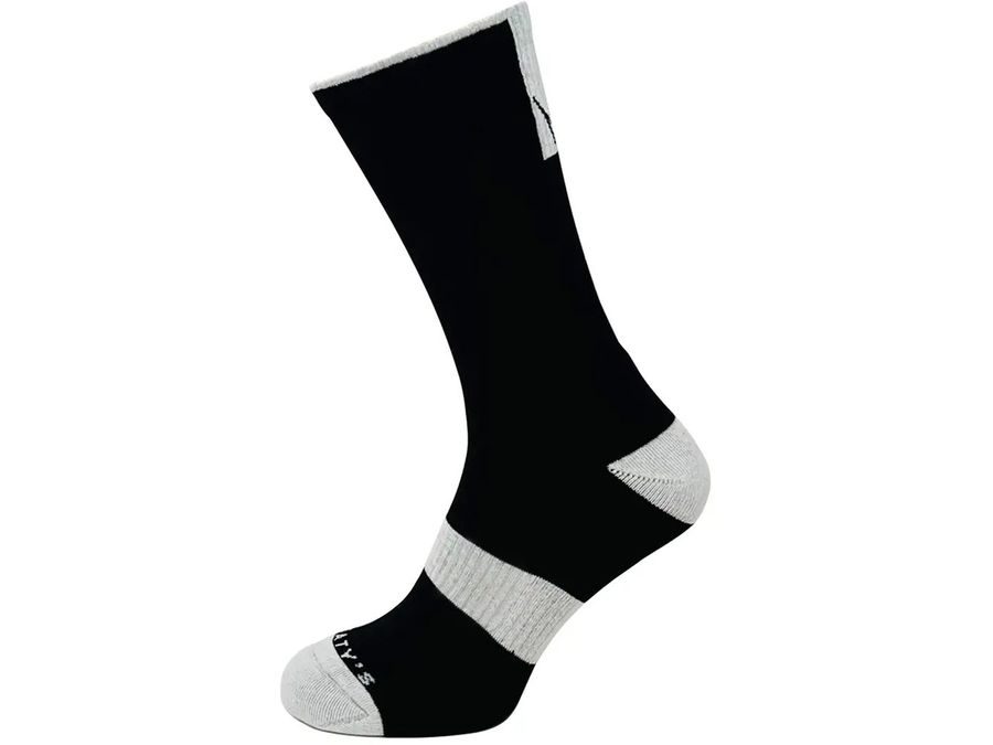 Dlouhé ponožky PEATY'S PONOŽKY SHREDSOCKS BLOCK black-white