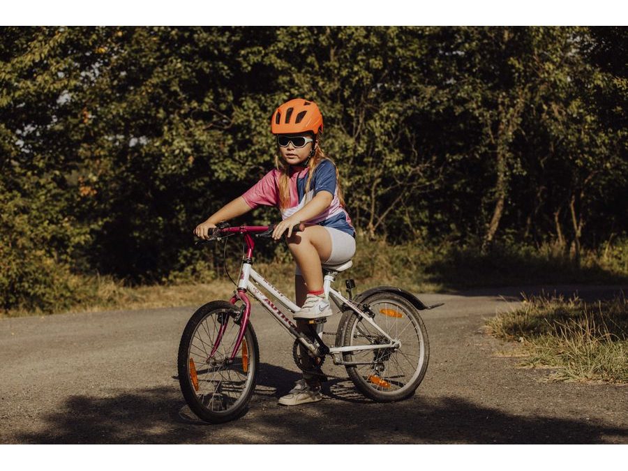 Helma FORCE ZEBU s blikačkou, oranžová