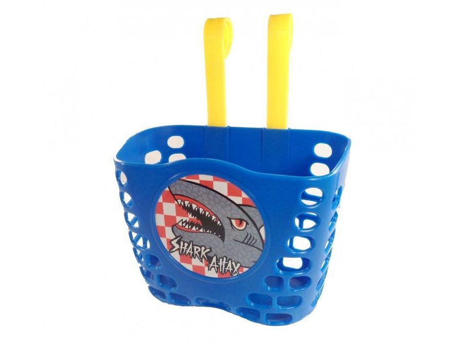 Dětský koš barevný modrý Shark + pásky