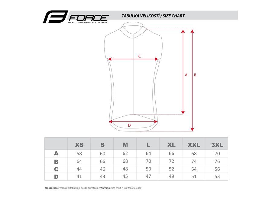Vesta FORCE VISION, plná záda, fluo