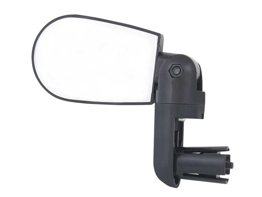 Zpětné zrcátko FORCE MINI na řídítka oboustranné, černé