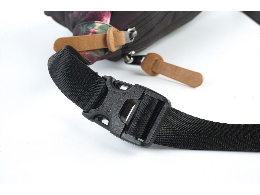 Ledvinka NITRO HIP BAG black rose